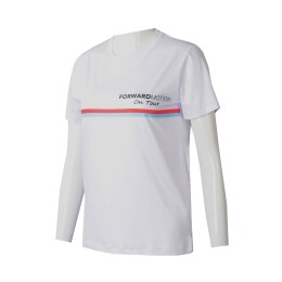 T1025 supply women's sublimation custom white short sleeve printing LOGO sublimation sublimation T-shirt center HK T1025 supply women's sublimation custom white short sleeve printing LOGO sublimation sublimation T-shirt center HK
